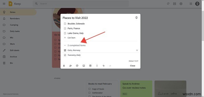 10 Mẹo Google Keep Bạn Cần Biết