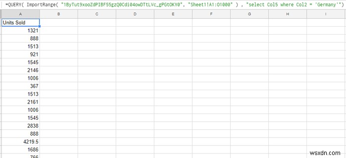 Cách liên kết dữ liệu giữa các bảng tính trong Google Sheets