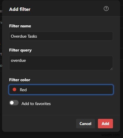 Hướng dẫn hoàn chỉnh về Bộ lọc (Filters) trong Todoist