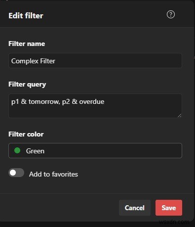 Hướng dẫn hoàn chỉnh về Bộ lọc (Filters) trong Todoist