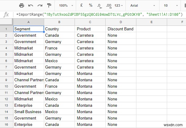 Cách liên kết dữ liệu giữa các bảng tính trong Google Sheets