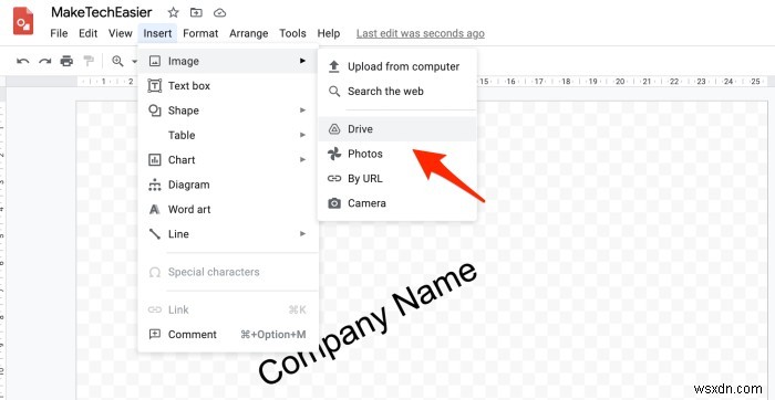 Cách Tạo Và Chèn Watermark (Dấu Nước) Trong Google Docs