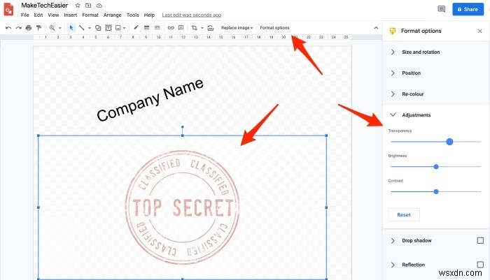 Cách Tạo Và Chèn Watermark (Dấu Nước) Trong Google Docs