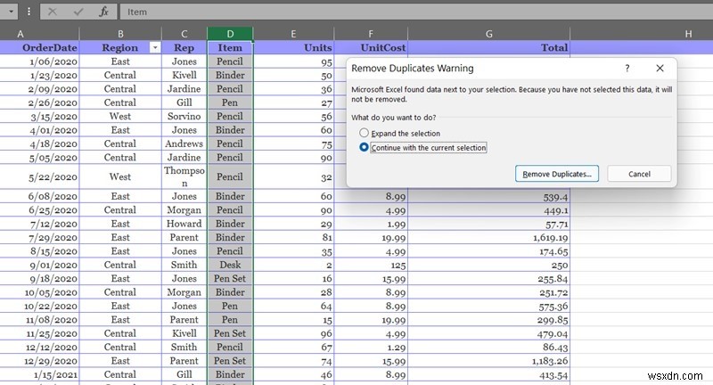Cách Tìm Và Xóa Giá Trị Trùng Lặp Trong Excel