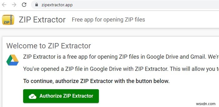 Cách mở file ZIP và RAR trong Google Drive