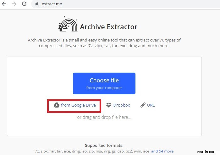 Cách mở file ZIP và RAR trong Google Drive