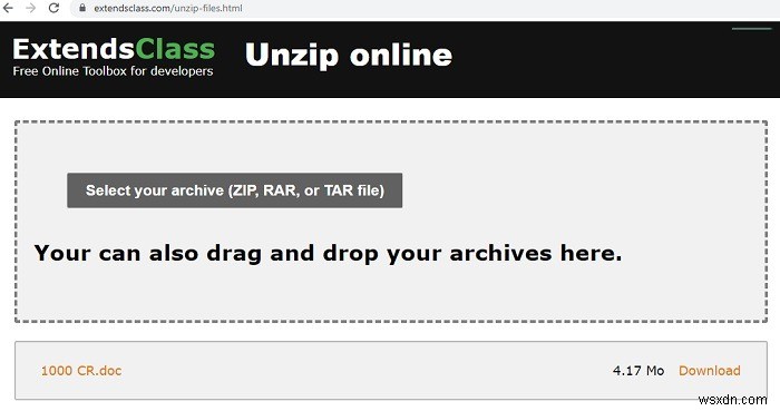 Cách mở file ZIP và RAR trong Google Drive