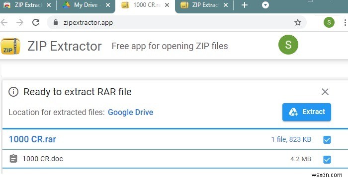 Cách mở file ZIP và RAR trong Google Drive