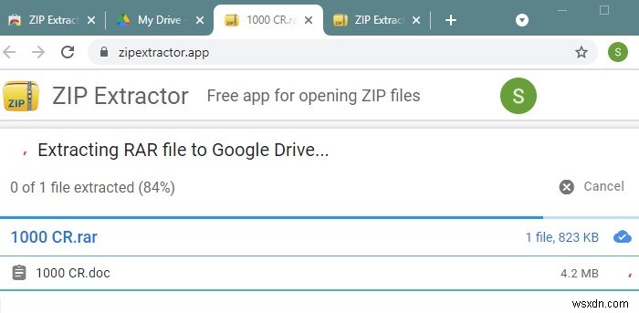 Cách mở file ZIP và RAR trong Google Drive