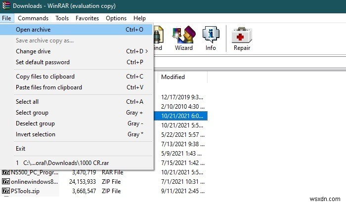 Cách mở file ZIP và RAR trong Google Drive