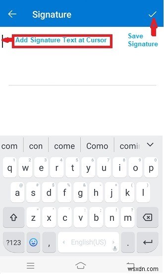 Cách thêm chữ ký trong Outlook