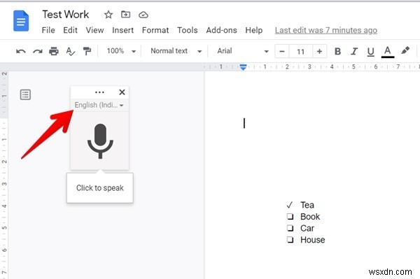 Cách dùng Google Docs Voice Typing (Gõ giọng nói) để gõ nhanh hơn