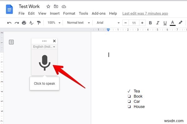 Cách dùng Google Docs Voice Typing (Gõ giọng nói) để gõ nhanh hơn