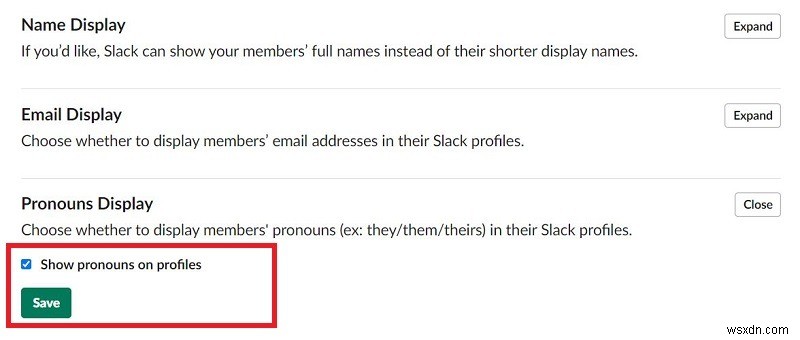 Cách Thêm Đại Từ Nhân Xưng Vào Hồ Sơ Slack