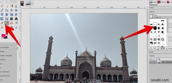 Cách Vẽ Mũi Tên Trong GIMP