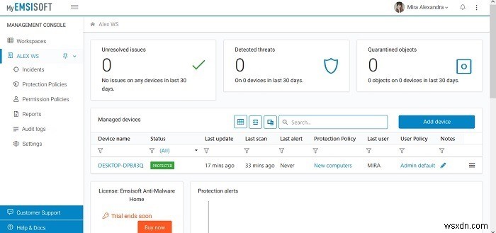 Đánh Giá Emsisoft Anti-Malware: Nhiều Tính Năng & Giá Cả Hợp Lý