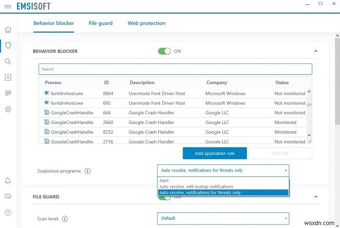 Đánh Giá Emsisoft Anti-Malware: Nhiều Tính Năng & Giá Cả Hợp Lý