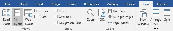 Cách Hiển Thị Một Trang Tại Một Thời Điểm Trong Microsoft Word Ở Mọi Độ Phân Giải