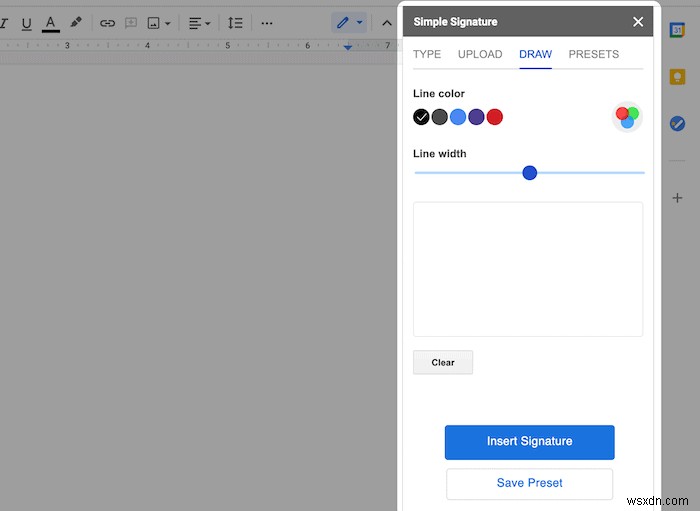 Cách Thêm Chữ Ký Viết Tay Vào Google Docs