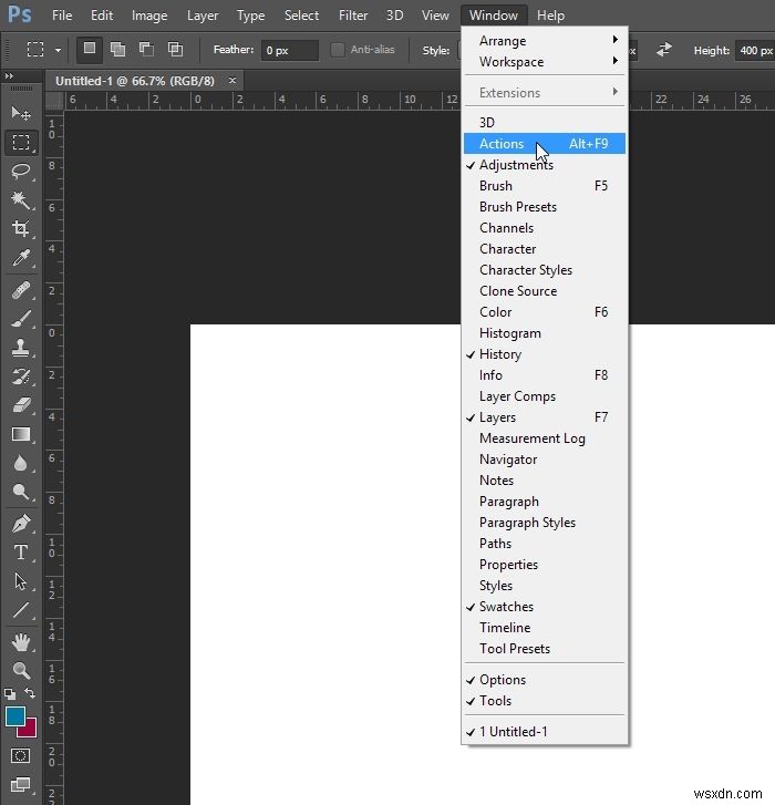 Cách Xử Lý Hàng Loạt Tệp Trong Photoshop