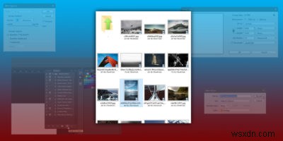 Cách Xử Lý Hàng Loạt Tệp Trong Photoshop