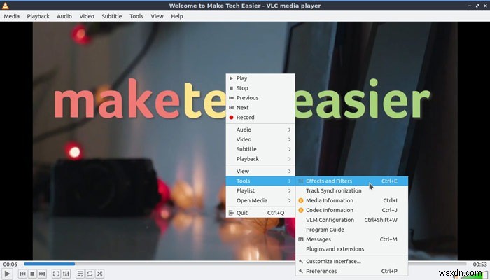 Cách Cải Thiện Chất Lượng Video Trong VLC