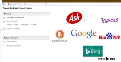 Cách Thêm Công Cụ Tìm Kiếm Tùy Chỉnh Vào Thunderbird