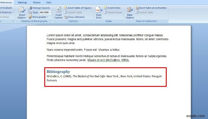 Cách Tự Động Tạo Danh Mục Tham Khảo và Trích Dẫn trong Microsoft Word
