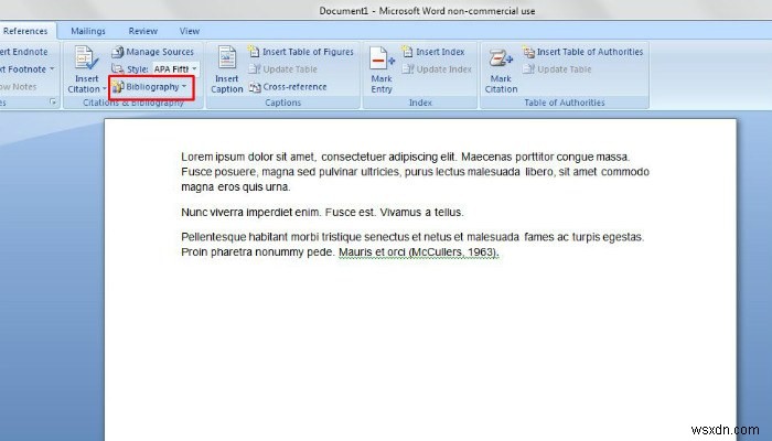 Cách Tự Động Tạo Danh Mục Tham Khảo và Trích Dẫn trong Microsoft Word