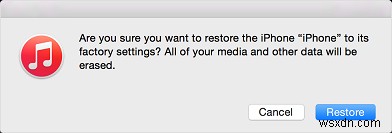 KHẮC PHỤC: Lỗi Không Xác Định -1 Khi Restore iPhone