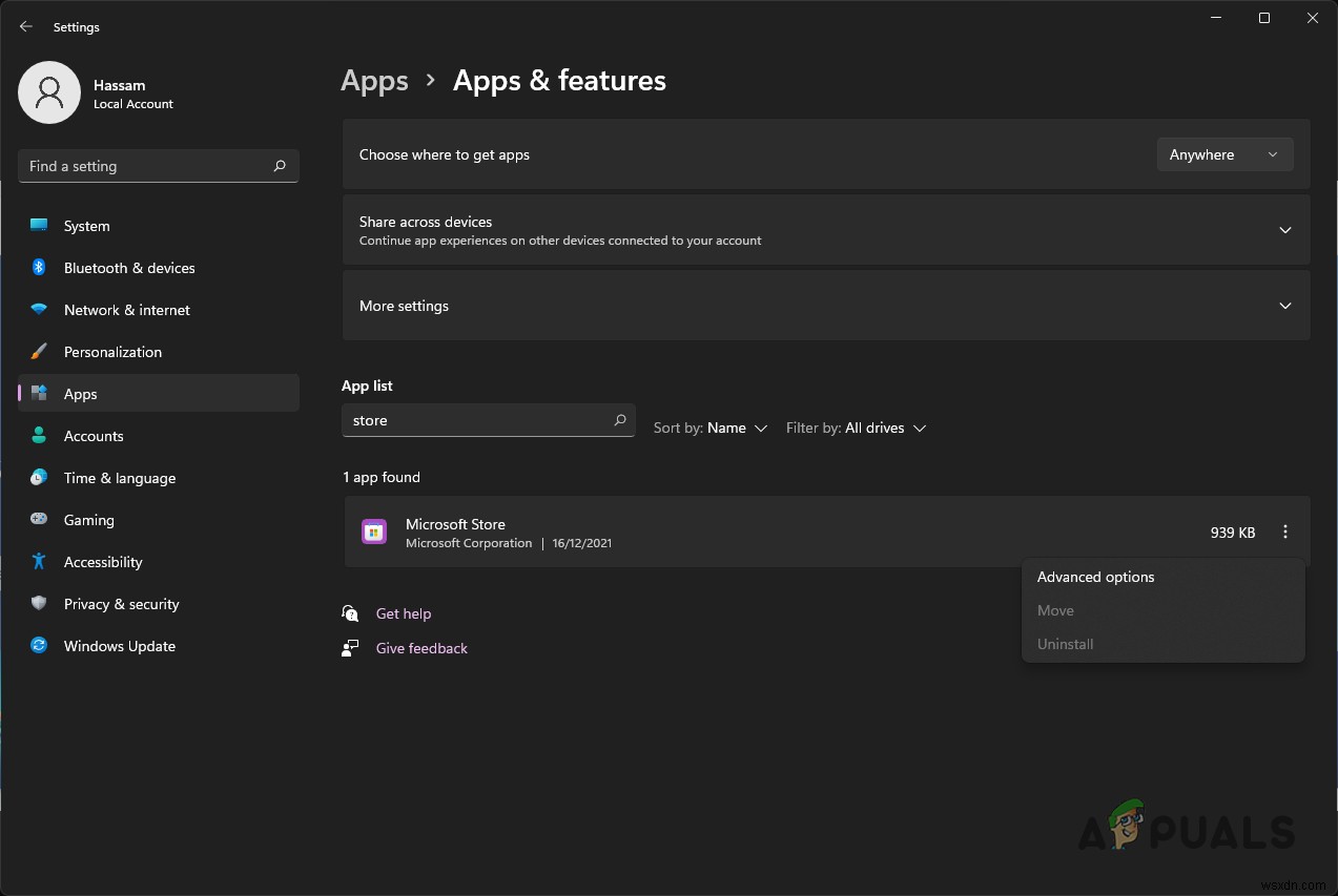 Cách khắc phục mã lỗi Microsoft Store 0x87E10BCF?