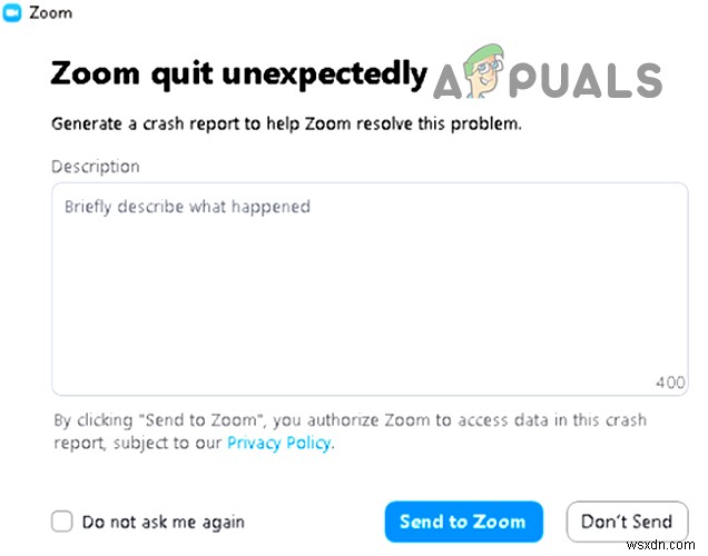 Cách khắc phục lỗi Zoom Quit Unexpectedly khi chia sẻ màn hình?