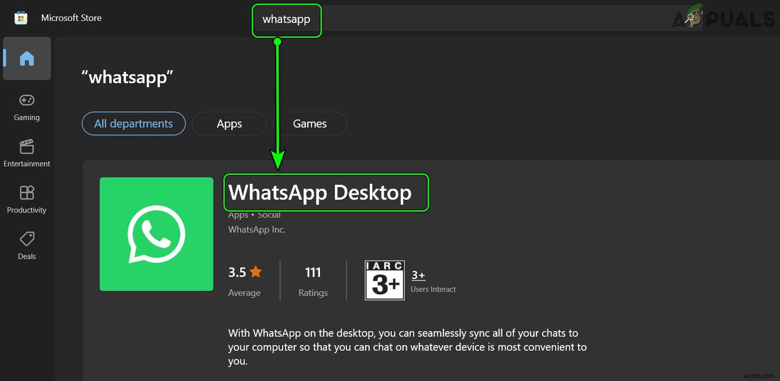 Cách khắc phục ứng dụng WhatsApp Desktop bị sập (crashing)?
