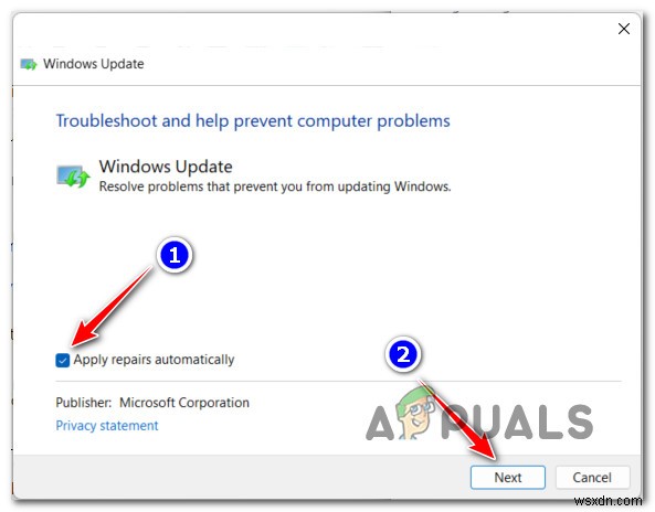Cách khắc phục mã lỗi Windows Update 0xc1420121