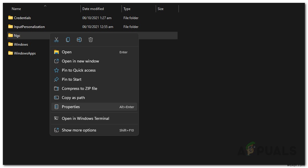 Khắc phục lỗi Something went wrong and your PIN isn t available trên Windows