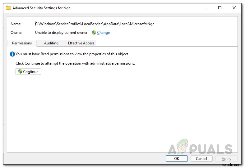 Khắc phục lỗi Something went wrong and your PIN isn t available trên Windows