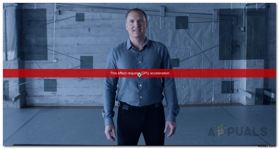 Khắc phục lỗi This effect requires GPU acceleration trong Premiere Pro/After Effects