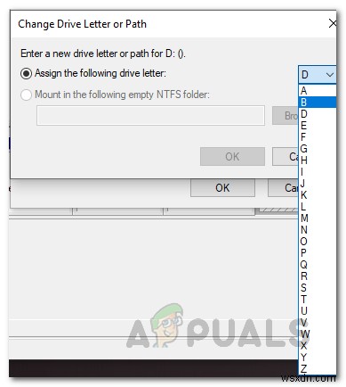 Cách khắc phục lỗi A device which does not exist was specified