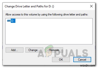Cách khắc phục lỗi A device which does not exist was specified