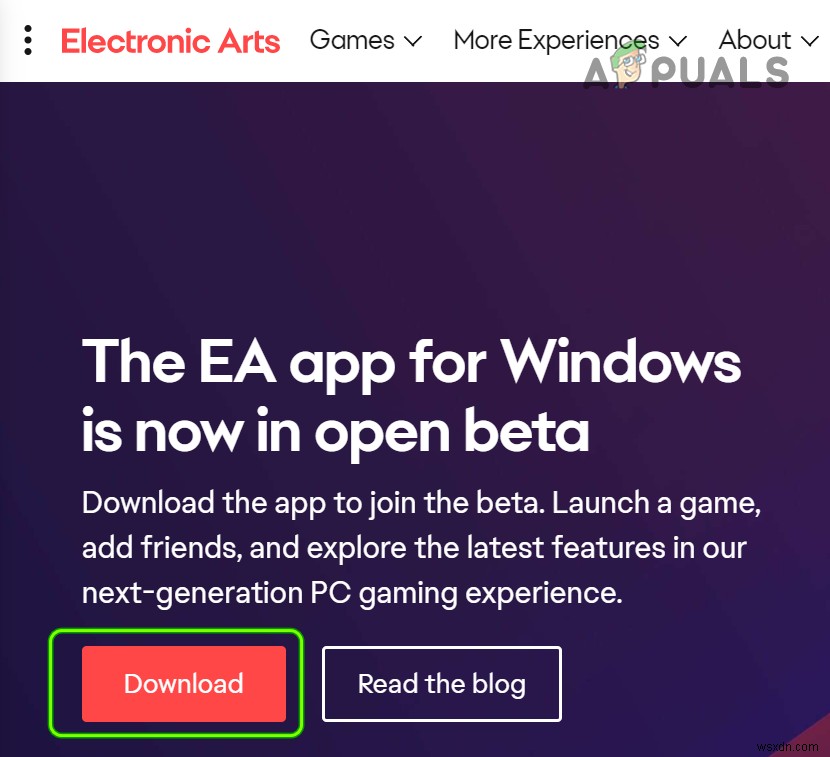Cách khắc phục Mã lỗi: 0xa3ea00ca game EA Play