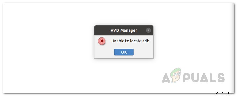 Cách khắc phục lỗi  Unable to Locate ADB  trên Android Studio