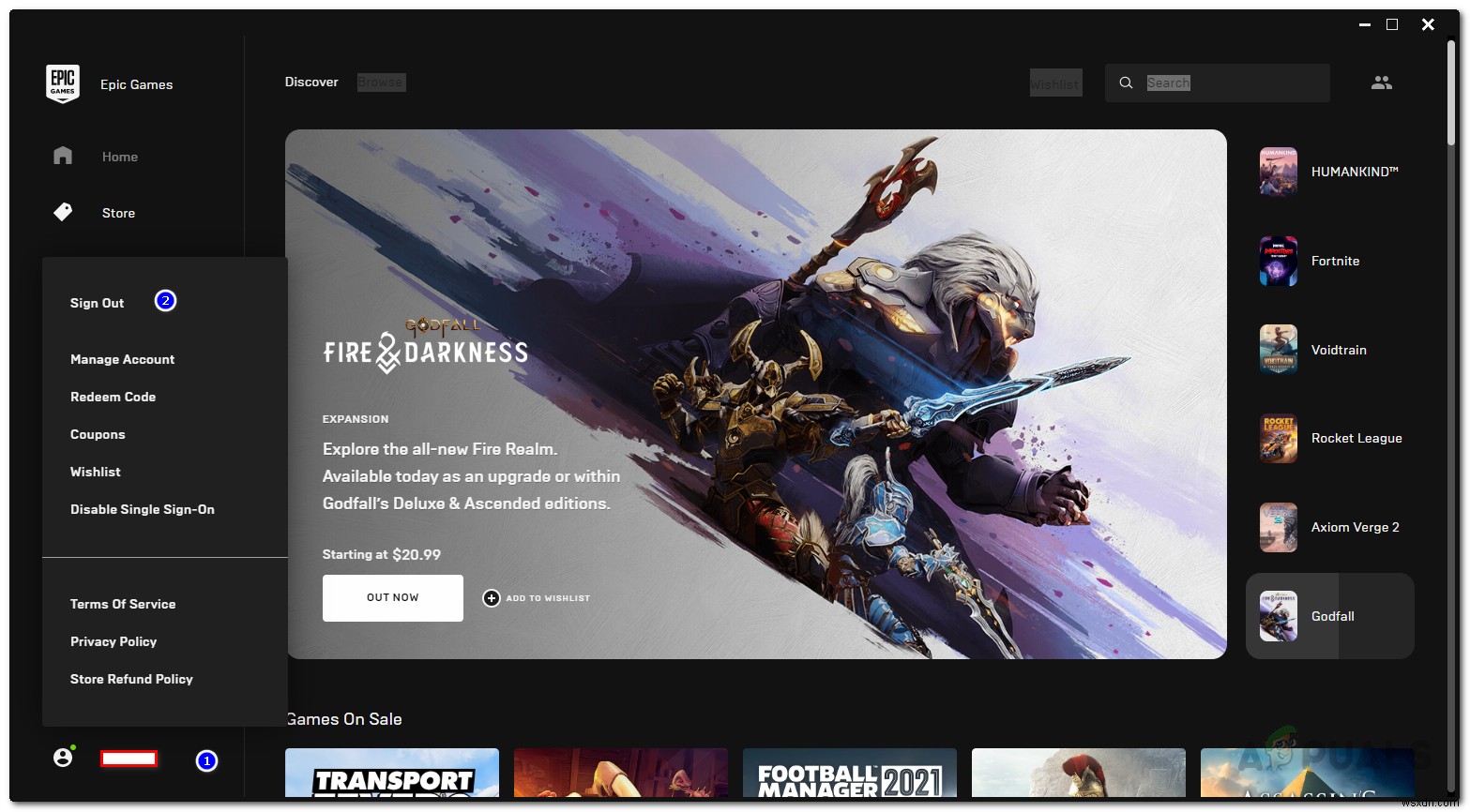 Lỗi Epic Games Store Product Activation Failed ? Cách khắc phục chi tiết