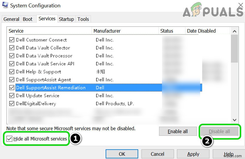 Cách khắc phục lỗi DCFWinService chiếm CPU cao trên Windows