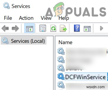 Cách khắc phục lỗi DCFWinService chiếm CPU cao trên Windows