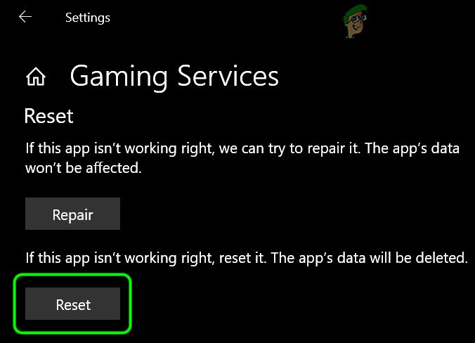 Cách sửa lỗi cài đặt Gaming Services 0x80073D26
