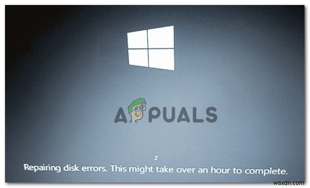 Khắc phục sự cố Windows 10 bị treo ở  Repairing Disk Errors  (Đang sửa lỗi ổ đĩa)