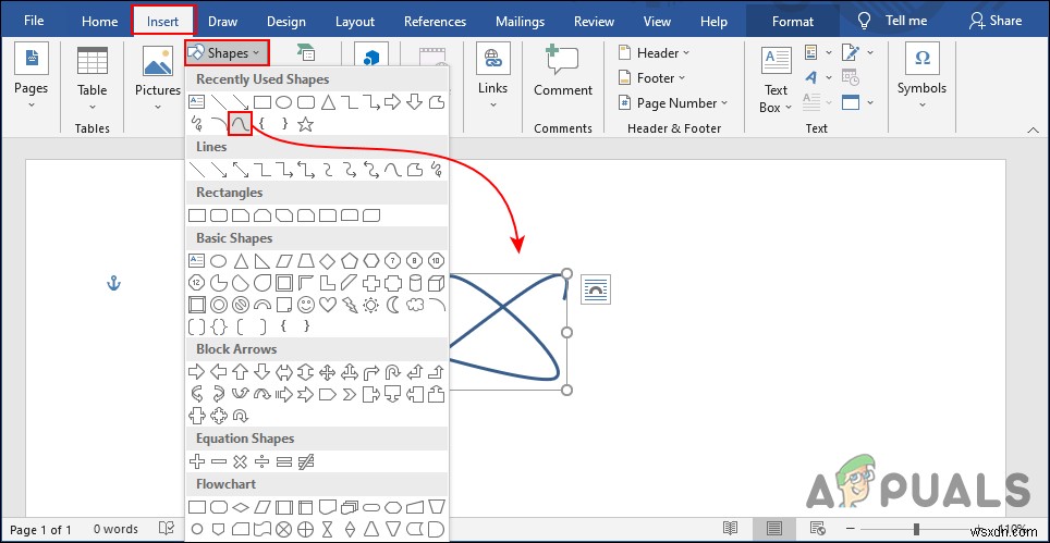 Cách vẽ dễ dàng trong tài liệu Microsoft Word