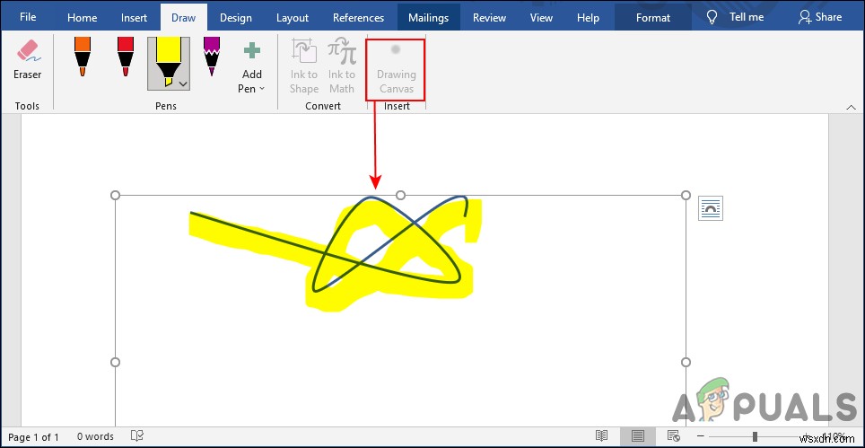Cách vẽ dễ dàng trong tài liệu Microsoft Word