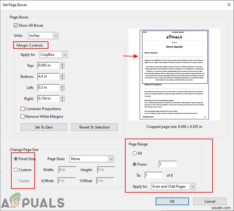 Cách cắt (Crop) hoặc thay đổi kích thước trang PDF dễ dàng