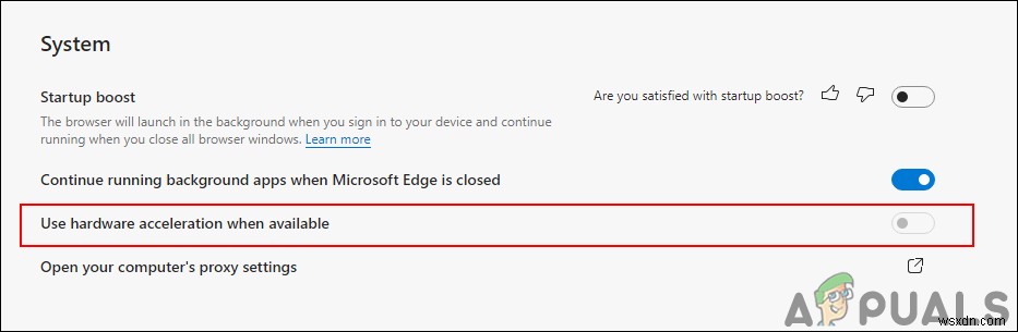 Bật/tắt tăng tốc phần cứng trong trình duyệt Web (Edge, Chrome, Firefox)